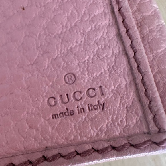 Gucci Pink Bamboo wallet - Picture 6 of 10